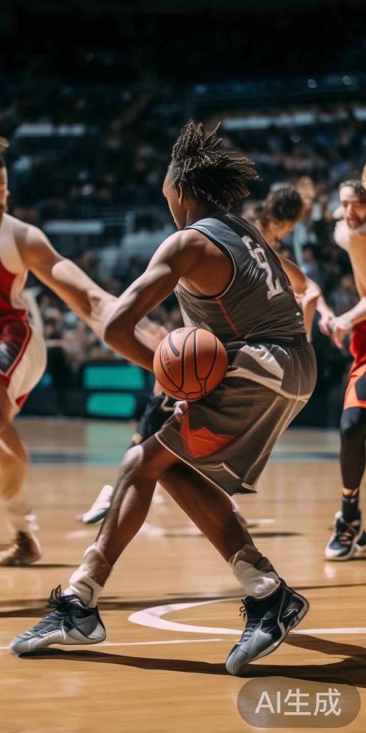 2.&nbsp;背身突破
当面对紧密防守时，可以采取背身突